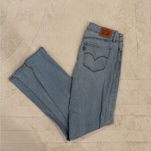 Levi's Light Blue Straight-Leg Jeans